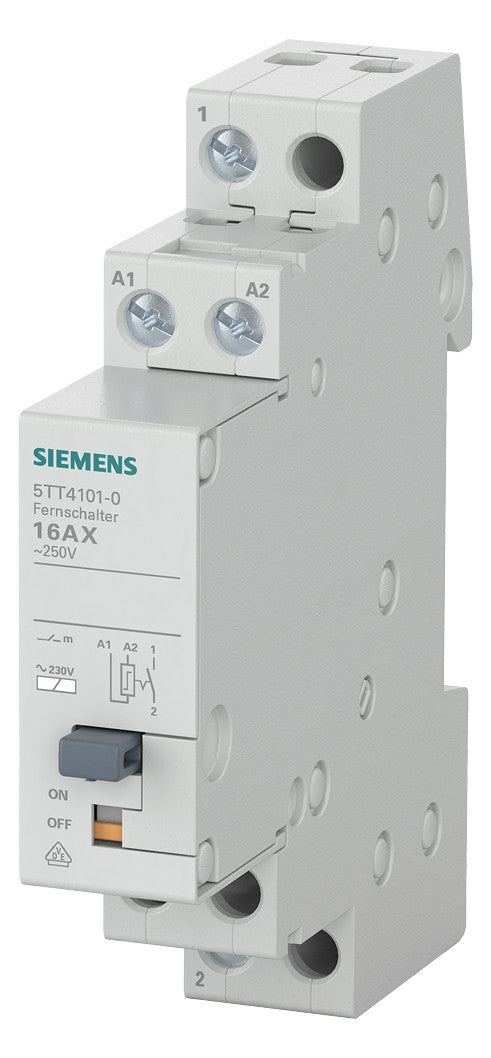 SIEMENS Stromstoßschalter 230VAC 1TE 16A 5TT4101-0 250V REG mech.Schalt