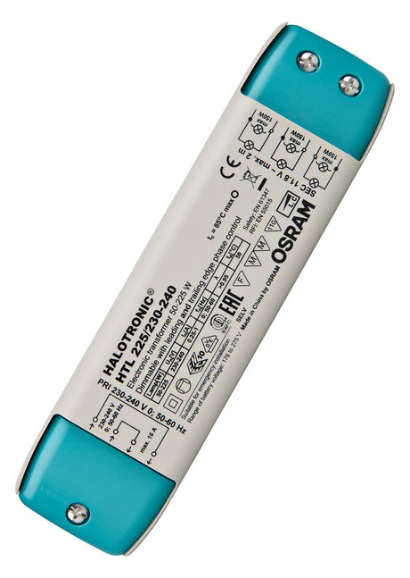 OSRAM Sicherheitstrafo 50-225W gr Konv HTL 225/230...240 11,6-11,7V 170x44x34mm