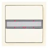SIEMENS Tastsensor KNX UP ti-ws glz 2f UP 285/13 2pkt LED