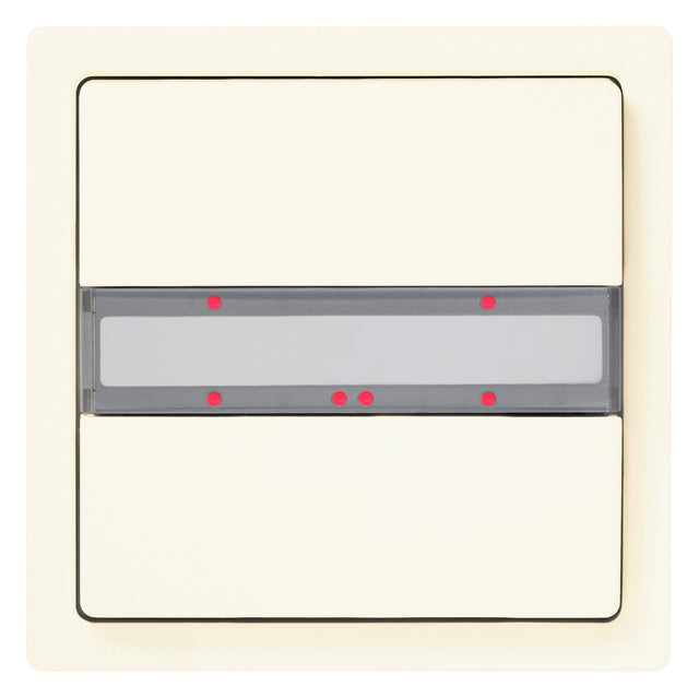 SIEMENS Tastsensor KNX UP ti-ws glz 2f UP 285/13 2pkt LED