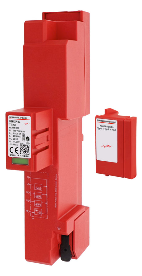 DEHN SE Kombi-Ableiter Sammelsch 4p 2TE DSH ZP B2 TT 255 230VAC 1,5kV Sammelsch