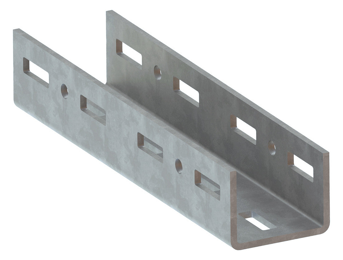 Walraven Verbinder Maxx LC80 längs 380x93x71 fv - f. Maxx-Profile | 6589318
