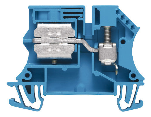 WEIDMÜLLER N-Trennklemme 0,5-10qmm 41A WNT 6 10X3 3x10mm bl Schraub