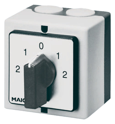 MAICO Lastschalter 3p Polumschalter 16A WP 1 Komplettgerät IP65 f.Frontbef