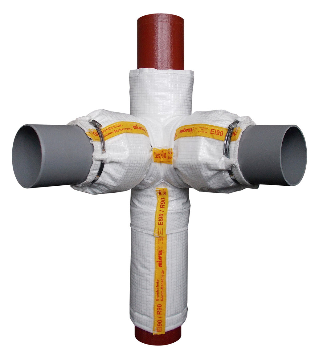 Missel Brandschutz-Dämm-Manschette R90 BSM-GuKu Set-E 125x100x100-88 | 253-2124