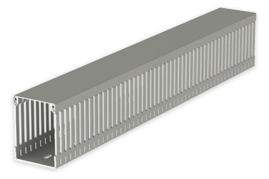 UNEX Verdrahtungskanal 80x60 grau,RAL7035,PVC-M1 80.60.77