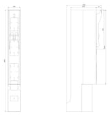 SIEMENS Sicherungsleiste NH00 3p 160A 3NJ4103-3BF02 Abst.100mm Schraub