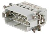 WEIDMÜLLER Kontakteinsatz Stift 10p 16A HDC HA 10 MS Schraub 250V 0,5-2,5qmm