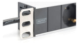ASSMANN ELEKTRO 1HE Alu. PDU 8-fach 8x Schutzkontakt 16A DN-95401