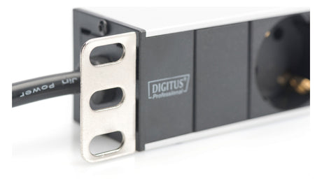 ASSMANN ELEKTRO 1HE Alu. PDU 8-fach 8x Schutzkontakt 16A DN-95401