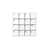 SIEDLE Codemodul Bus ws 99x99x27mm COM 611-02 W