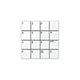 SIEDLE Codemodul Bus ws 99x99x27mm COM 611-02 W