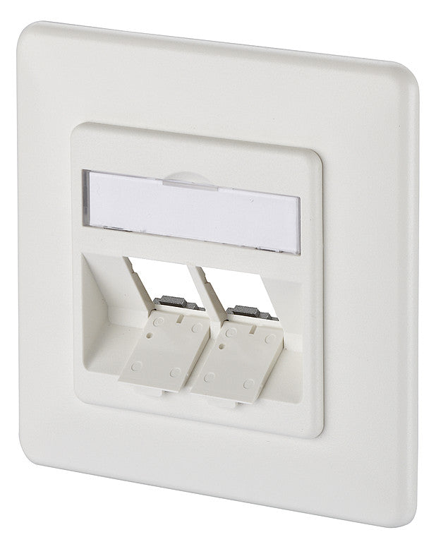 METZ CONNECT Multifunktionsdose UP 2slot 1309151002-E Kanaleinb ws RAL9010