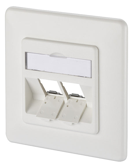 METZ CONNECT Multifunktionsdose UP 2slot 1309151002-E Kanaleinb ws RAL9010