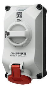 MENNEKES CEE-Schaltersteckdose 5p 16A 5611506G 400V/rt IP44 Kst mech.Verrieg