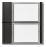 SIEDLE Ruftastenmodul Bus 2RT dgr TM 700-2-0 DG 99x99x26mm