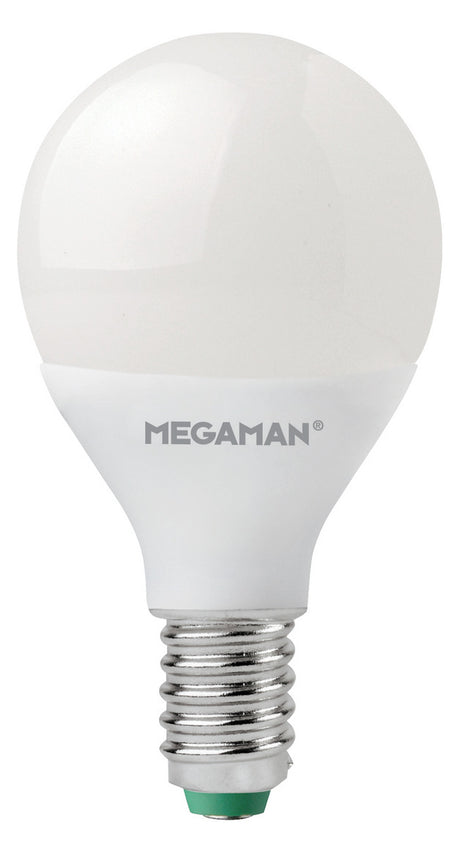MEGAMAN LED-Kugellampe E14 2,9W 2700K ws MM21041 250lm F opal 330° AC  45x87mm