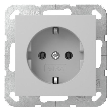 GIRA Steckdose 1f gr mt UP IP20 System 55 4180015