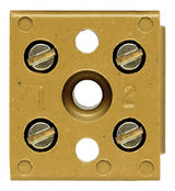 WEIDMÜLLER Klemmleiste 0,5-4qmm 32A 2p BK 2 CRN Direktmont Duropl 22mm bg
