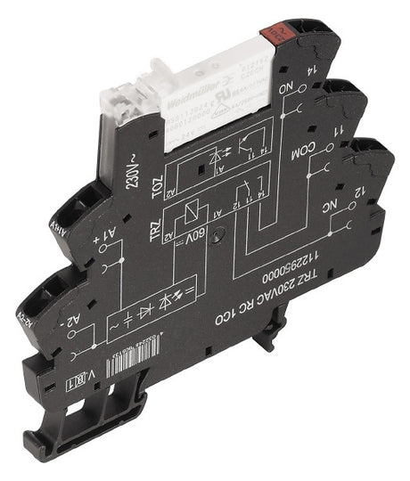 WEIDMÜLLER Schaltrelais 230V/AC 1W IP20 TRZ 230VAC RC 1CO 6,4x90x88mm Federzug