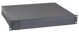 1,5HE 19" Rack Chassis für MCT Konverter, 18 Slots, Unmanaged, inkl. 2x Stück
