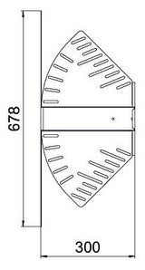BETTERMANN Gelenkbogen_kompl var ST RB W 630 FS horiz 60x300mm int.Verb