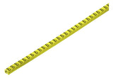 WEIDMÜLLER Kabelmarkierung 6 ge Ader CLI C 02-3 GE/SW 6 CD Kst  1-3mm 6