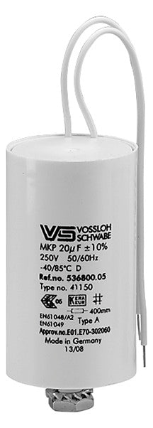 HOUBEN Kondensator 6uF 250V  30x55mm 526170 Parallel.f.LL