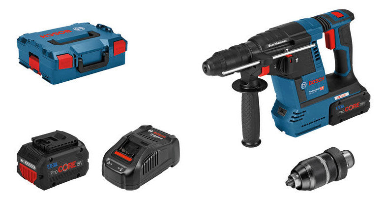 BOSCH-EW Akku-Bohrhammer 18V 3,6kg 2,6J Professional GBH 18V-26 F SDSplus