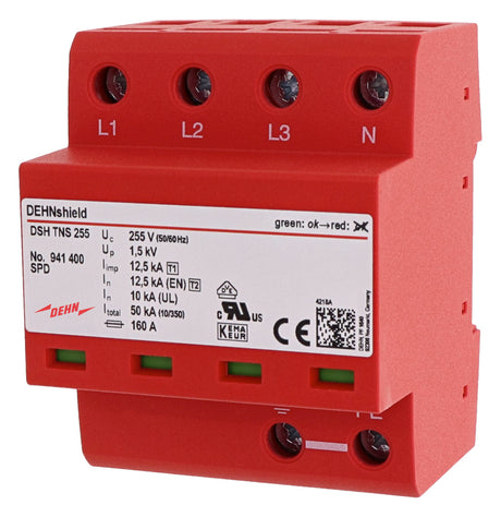 DEHN SE Kombi-Ableiter TS35 4p 255VAC DSH TNS 255 1,5kV 4TE TS35