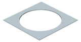 BETTERMANN Montagedeckel ST rnd trocken DUG 350-3 R9 383x383mm 4mm