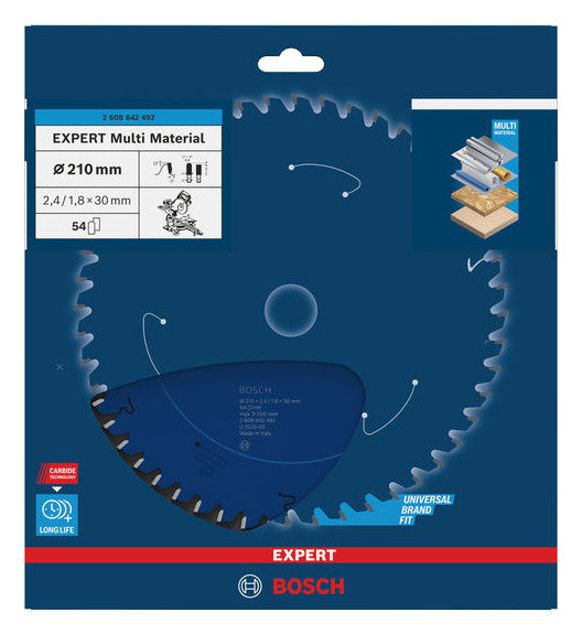 BOSCH-EW Kreissägeblatt  210mm 2608642492