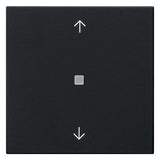GIRA Tastwippe KNX sw mt Kst Thermopl 1f System 55 5105005 Bussystem KNX-RF (Funk