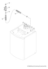 BOSCH Installationszubehör Nr. 1632 Anschluss-Set für externes MAG