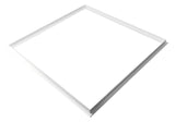 DOTLUX Einbaurahmen für LED-Panel 620x620 mm für Trockenbaudecke, pulverbeschichtet, weiß mit Clips