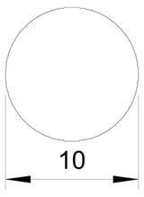 BETTERMANN Alu-Runddraht  10mm RD 10-ALU