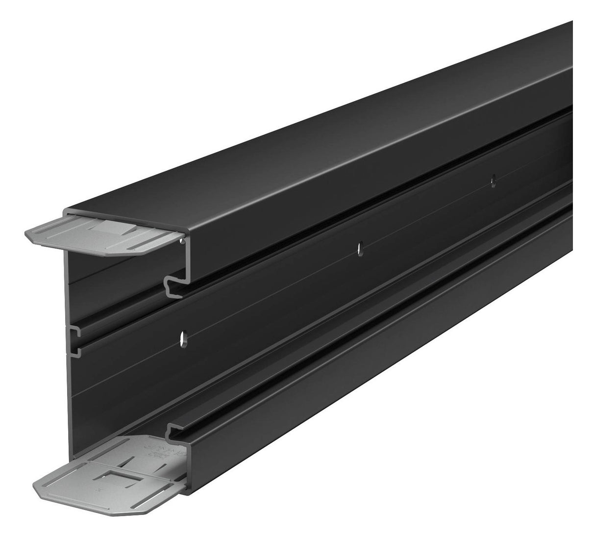 BETTERMANN Geräteeinbaukanal Kst tief-sw GK-70130SW 130x70mm RAL9005 unbeh
