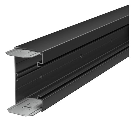 BETTERMANN Geräteeinbaukanal Kst tief-sw GK-70130SW 130x70mm RAL9005 unbeh
