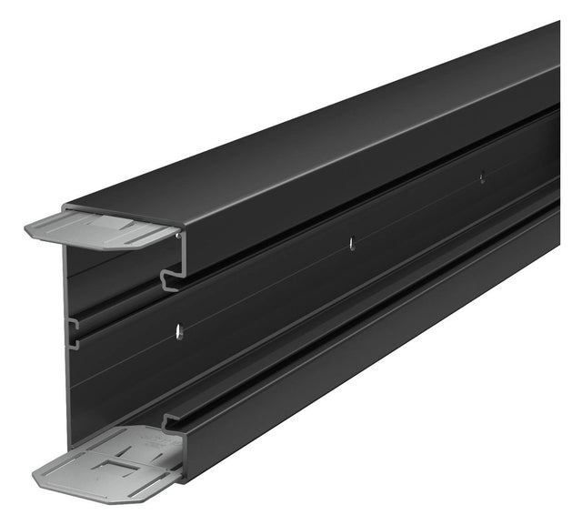 BETTERMANN Geräteeinbaukanal Kst tief-sw GK-70130SW 130x70mm RAL9005 unbeh