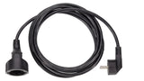 BACHMANN Netzanschlussleitung 10m 16A sw 341.189 3x1,5qmm IP20 Schutzk-Kuppl PVC
