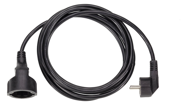 BACHMANN Netzanschlussleitung 10m 16A sw 341.189 3x1,5qmm IP20 Schutzk-Kuppl PVC