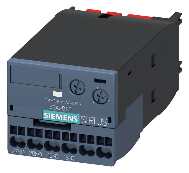 SIEMENS Zeitblock ansprechverz 0,05-100s 3RA2813-2FW10 1S 1Ö