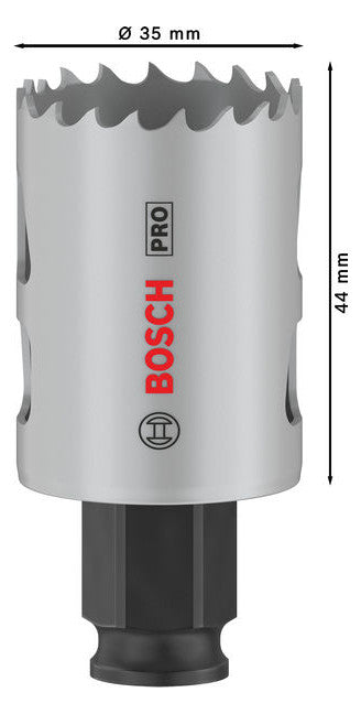 BOSCH-EW Lochsäge  35mm T44mm Sechskant LOCHSÄGE f.Gips Holz