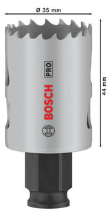 BOSCH-EW Lochsäge  35mm T44mm Sechskant LOCHSÄGE f.Gips Holz