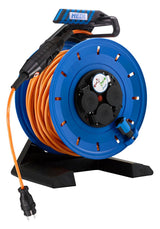 HEDI Kunststoff-Kabeltrommel 290 mm mit PRCD-S, 40 m K740Q2TFP