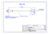 BACHMANN Netzanschlussleitung 2m 3x1qmm 320.174 16A sw IP20 Aderendh 0-70°C