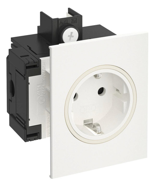 REHAU Steckdose 1f rws mt GEB-K m.BS SIGNA IN BRK 1STD rws IP20