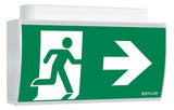 ESYLUX LED-Sicherheitsleuchte 4W 4000K SLE/SLF SLE EL LED 3h/8h 23m IR SC/C WM