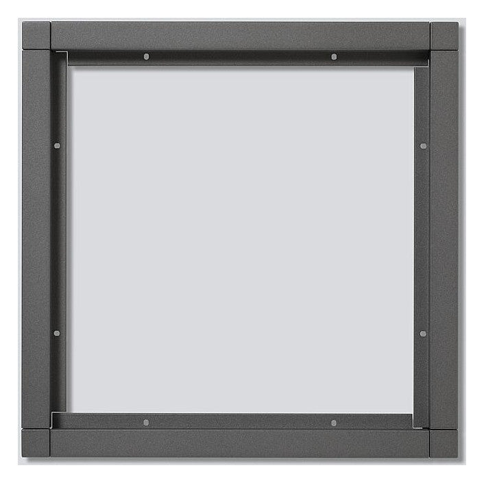 SIEDLE Rahmen-Türstation 4f UP gr alu KR 611-2/2-0 DG 231x231x15mm
