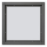 SIEDLE Rahmen-Türstation 4f UP gr alu KR 611-2/2-0 DG 231x231x15mm
